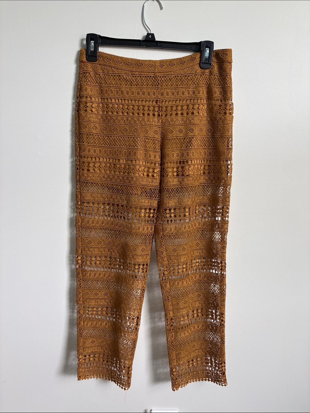 Zara crochet pants